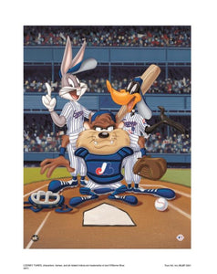 At The Plate (Expos) - By Warner Bros. Studio - Collectible Giclée on Paper