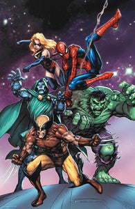 Avengers and The Infinity Gauntlet #3 - By Tom Grummett - Limited Edition Giclée on Canvas