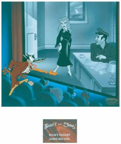 Bacall To Arms - By Bob Clampett - Limited Edition Hand-Painted Cel