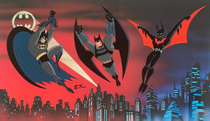 Batman and Beyond- By Bruce Timm - Limited Edition Hand-Painted Cel featuring Batman