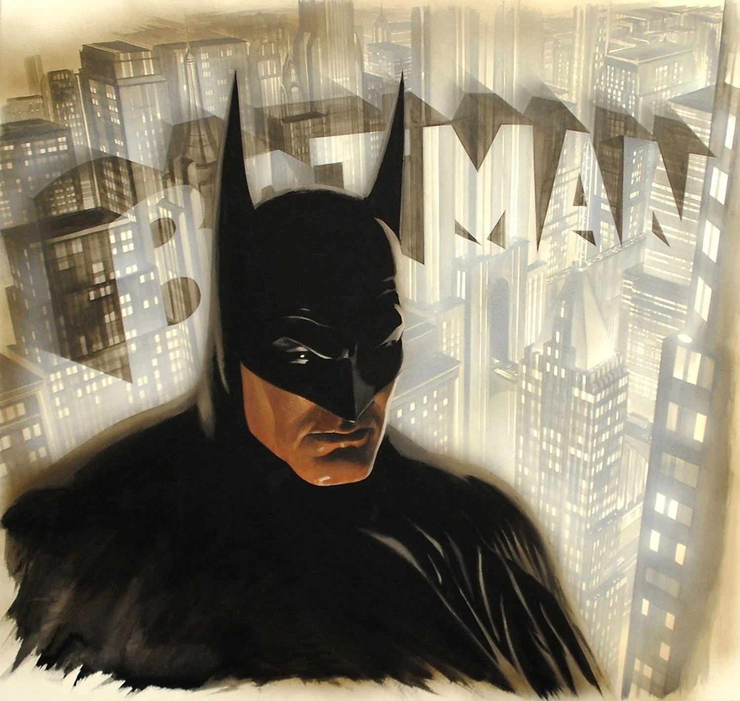 Batman the Legend - By Alex Ross - Giclée on Fine Art Paper