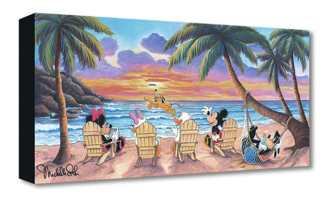 Beautiful Day at the Beach by Michelle St. Laurent featuring Mickey and Friends