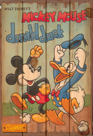 Best Pals by Trevor Carlton featuring Mickey and Donald Vintage Classics Edition