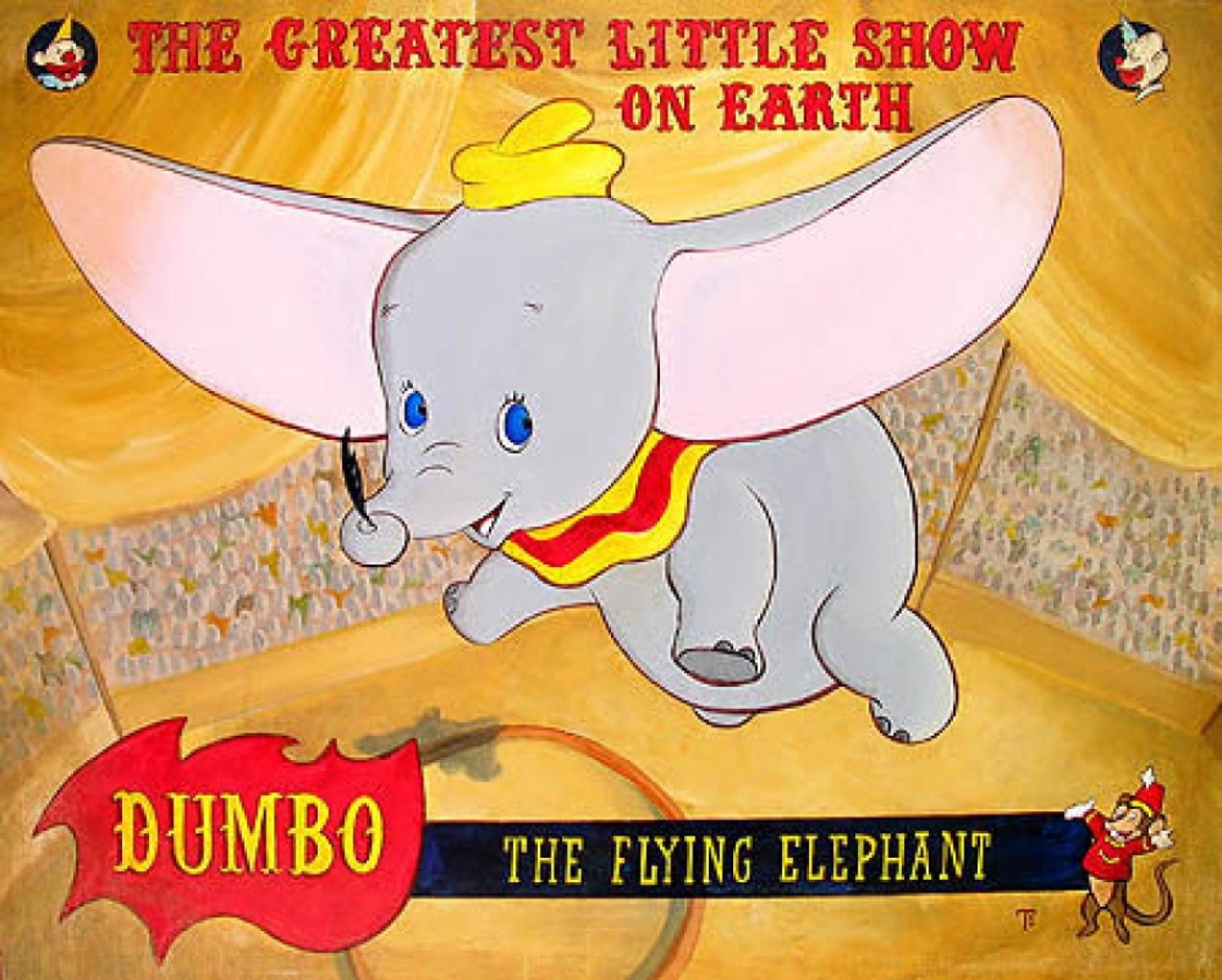Big Top Dumbo by Tricia Buchanan-Benson