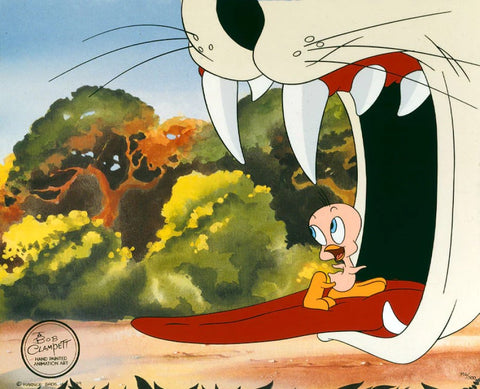 Birdy And The Beast - By Bob Clampett - Limited Edition Hand-Painted Cel