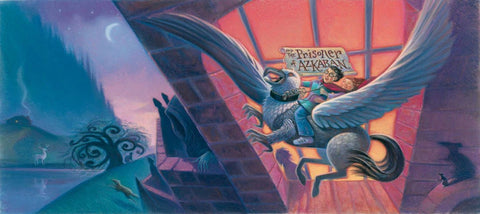 Book 3 Harry Potter and the Prisoner of Azkaban- By Mary GrandPré - Giclée on Paper