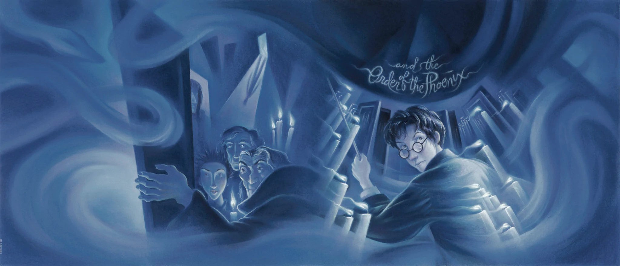 Book 5 Harry Potter and the Order of The Phoenix- By Mary GrandPré - Giclée on Paper