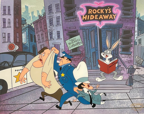 Bugs' Hideaway - By Warner Bros. Studio - Limited Edition Hand-Painted Cel