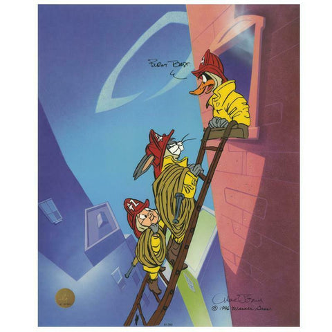 Burnt Toast - Limited Edition Hand Painted Animation Cel Signed by Chuck Jones