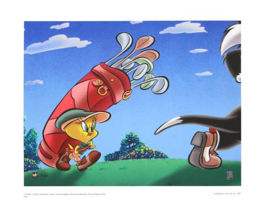 Caddy With A Tattitude - By Warner Bros. Studio - Collectible Giclée on Paper