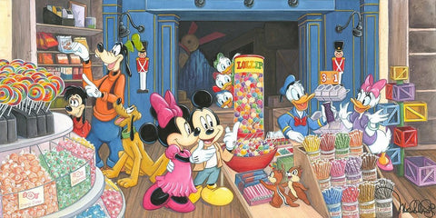 Candy Store by Michelle St. Laurent featuring Mickey Mouse and Friends