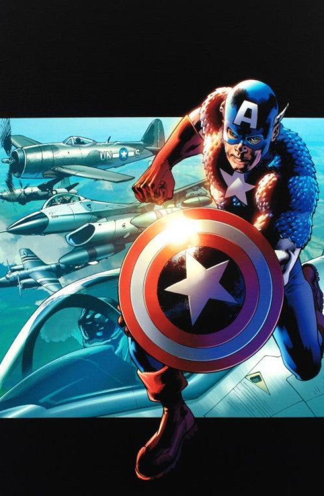 Captain America: Man Out Of Time #2 - By Bryan Hitch- Limited Edition Giclée on Canvas