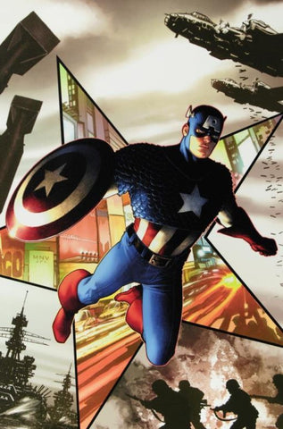 Captain America #1 - By Steve McNiven - Limited Edition Giclée on Canvas