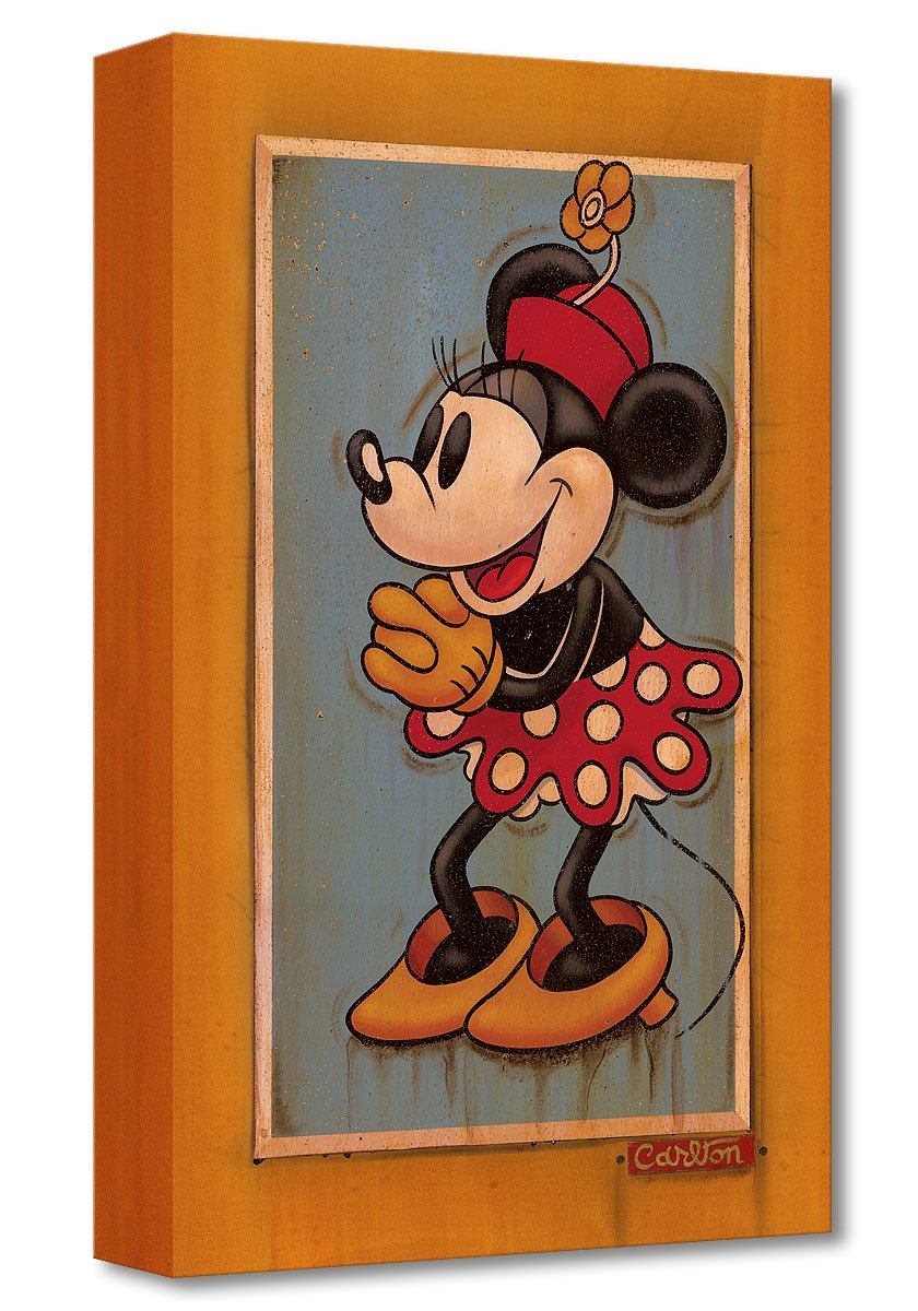 Vintage Minnie by Trevor Carlton featuring Minnie Mouse