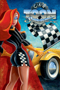 Car Toon Speedway by Mike Kungl inspired by Who Framed Roger Rabbit