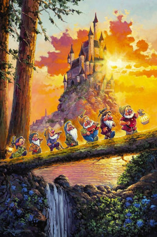 Castle on the Horizon by Rodel Gonzalez with The Seven Dwarfs from Snow White and the Seven Dwarfs