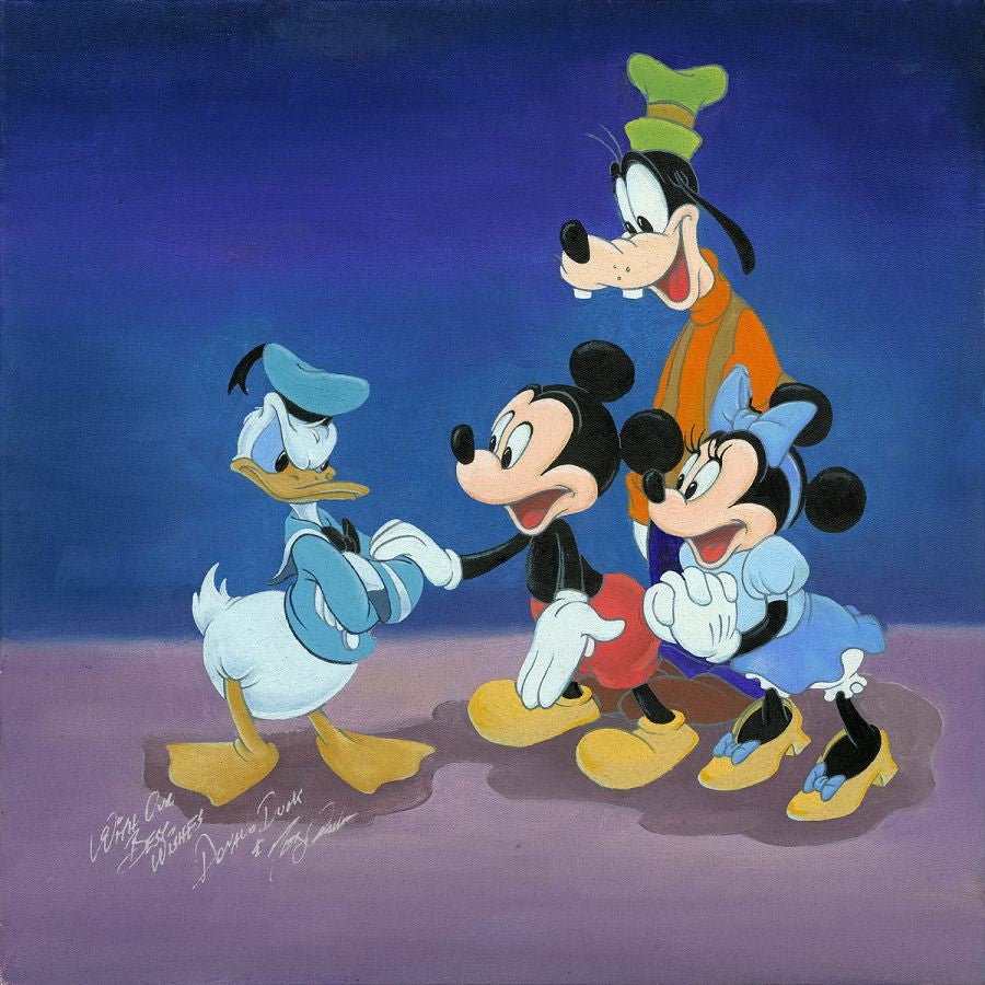 Cheering Up Donald by Tony Anselmo
