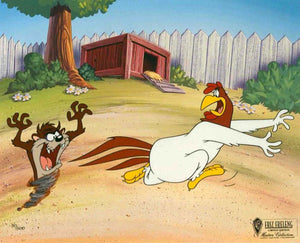 Chicken Tonight - By Friz Freleng - Limited Edition Hand-Painted Cel