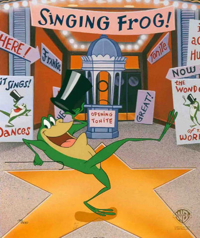 Classic Michigan J. Frog - By Warner Bros. Studio - Limited Edition Hand-Painted Cel