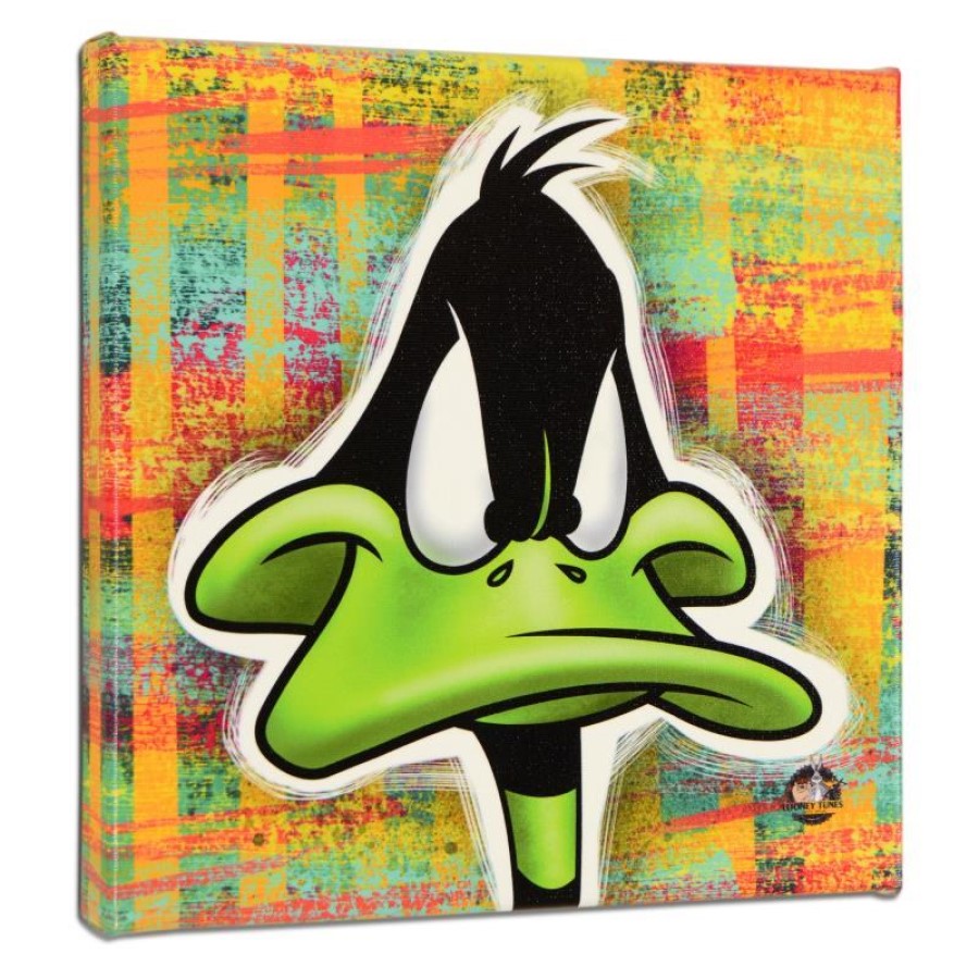 Daffy Duck - Giclée on Canvas - Gallery Wrapped