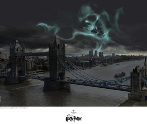 Dark Mark Over London- By Stuart Craig - Giclee on Paper