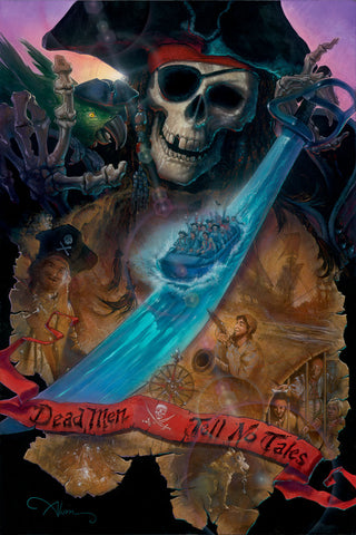 Dead Men Tell No Tales by John Alvin inspired by Pirates of the Caribbean
