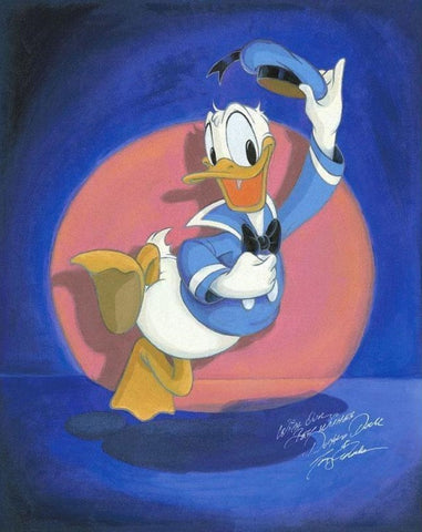 Donald in the Spotlight by Tony Anselmo