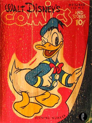 Donald's Opening Number -AP Artist Proof Edition- by Trevor Carlton featuring Donald Duck