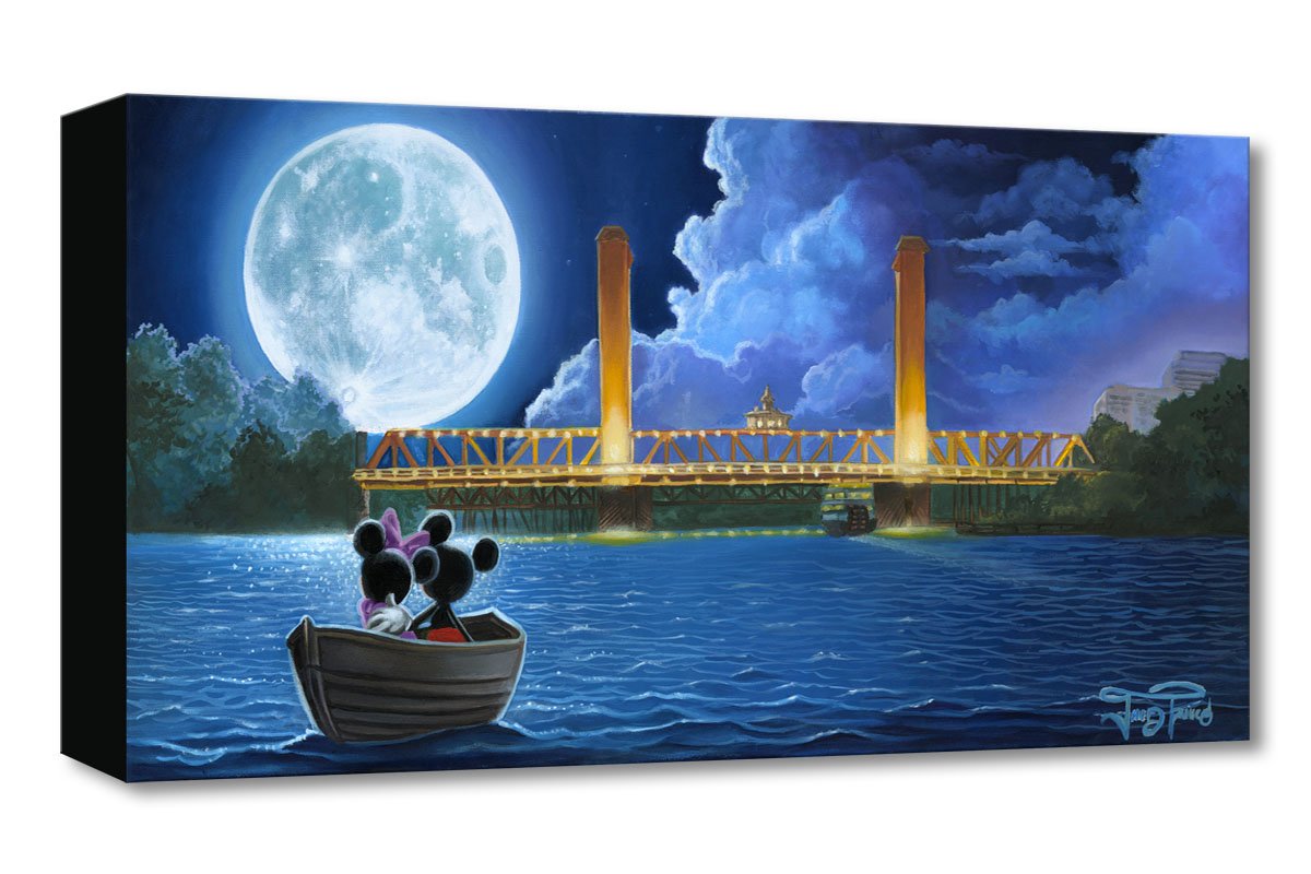 Drifting in the Moonlight by Jared Franco with Mickey and Minnie