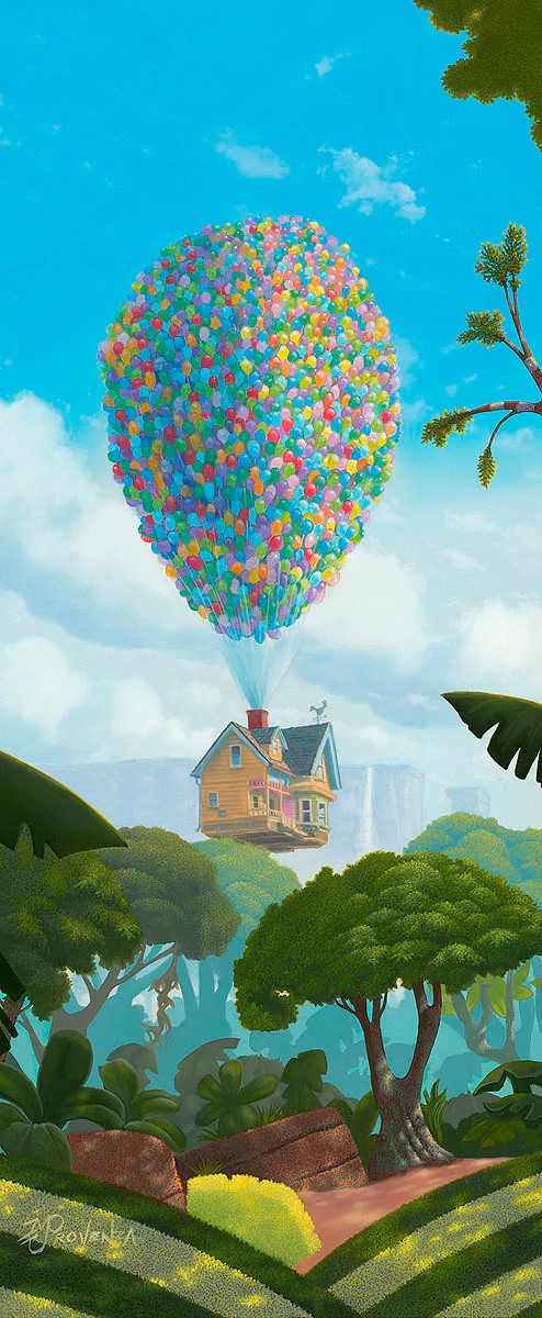 Ellie's Dream by Michael Provenza inspired by Disney Pixar's UP