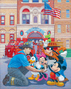 Engine 55- HC Edition- by Manuel Hernandez with Mickey Mouse and friends