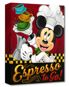 Espresso To Go! by Tim Rogerson Featuring Mickey Mouse