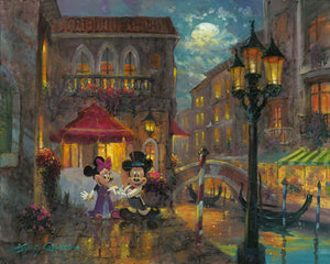 Evening Anniversary by James Coleman featuring Mickey and Minnie Mouse