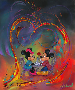 Every Day Is Valentine's Day by Jim Warren featuring Mickey and Minnie Mouse