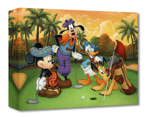 Fabulous Foursome by Tim Rogerson featuring Mickey, Donald, Goofy, and Pluto