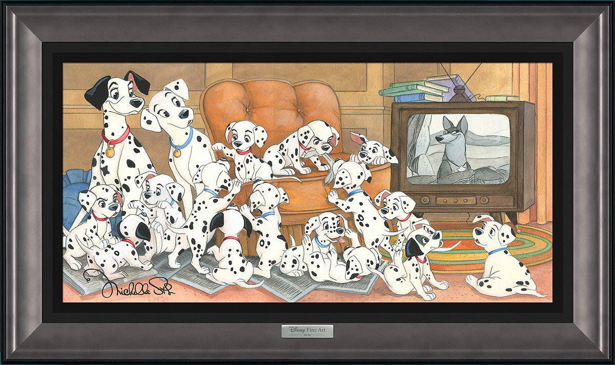 Family Movie Night by Michelle St. Laurent inspired by 101 Dalmatians