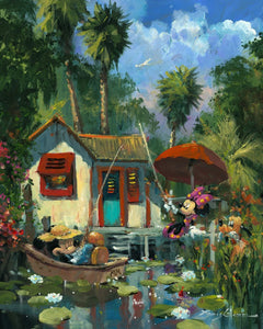 Florida Fishin'  by James Coleman with Mickey and friends