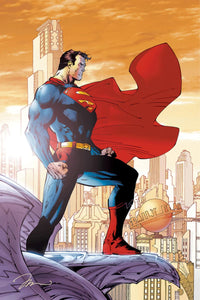 For Tomorrow - By Jim Lee - Giclée on Paper inspired by Superman