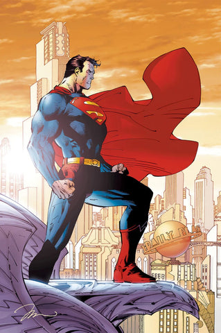 For Tomorrow - By Jim Lee - Giclée on Paper inspired by Superman