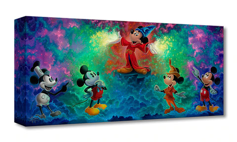 Mickey's Colorful History by Jared Franco Featuring Mickey Mouse