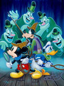 Ghost Chasers by Tim Rogerson featuring Mickey Mouse, Goofy, and Donald Duck