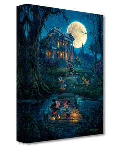 A Haunting Moon Rises by Rodel Gonzalez inspired by The Haunted Mansion
