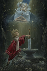 Hail King Arthur by Jared Franco Inspired by Sword and the Stone