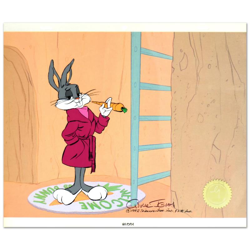 Home Sweet Home - Limited Edition Hand Painted Animation Cel Signed by Chuck Jones