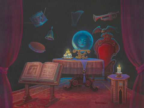 A Message from Beyond by Michael Humphries Inspired by The Haunted Mansion