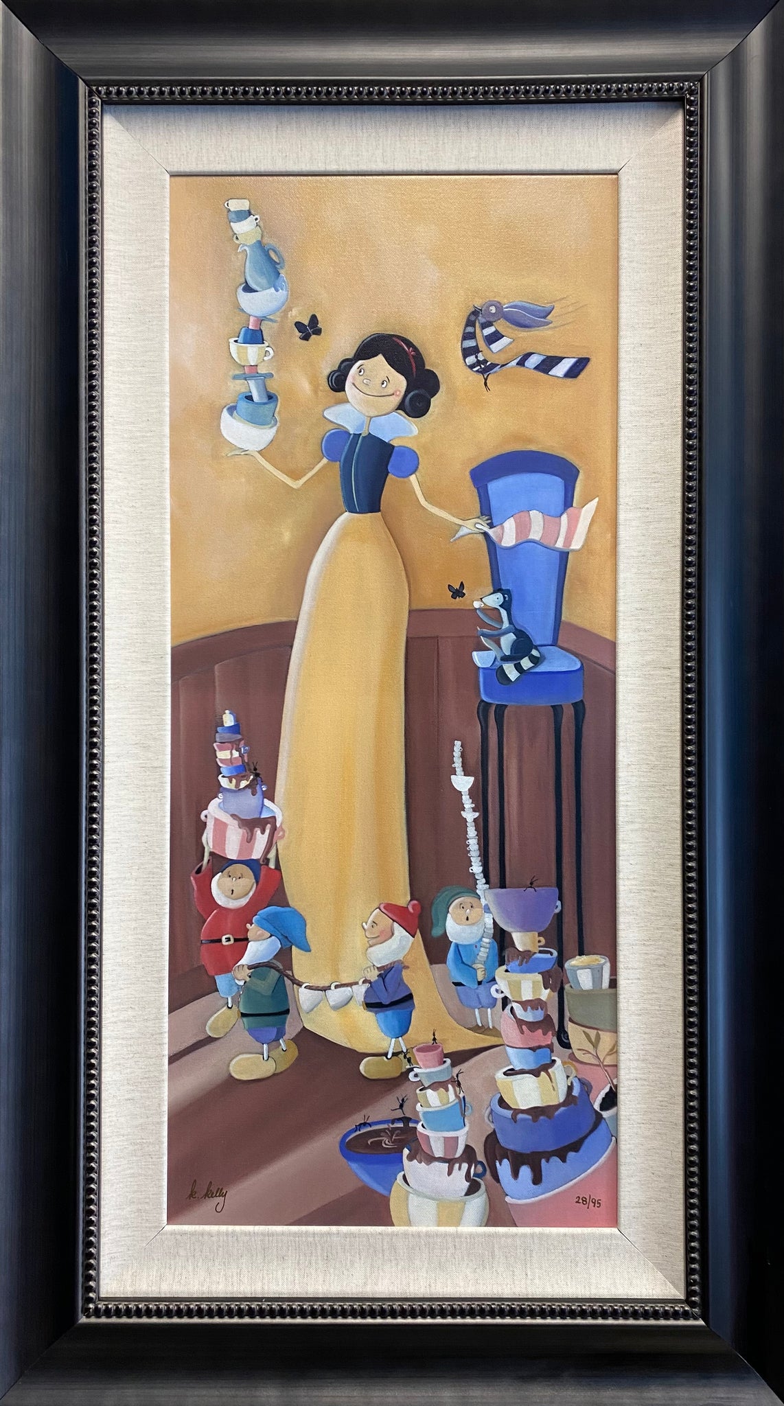 Cleaning Up by Katie Kelly inspired by Snow White and the Seven Dwarfs