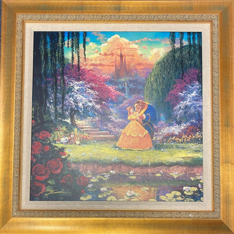 Garden Waltz Framed by James Coleman Inspired by Beauty and The Beast