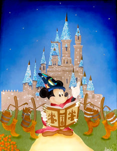 Fantasia Magic Kingdom by Karin Arruda featuring Mickey Mouse