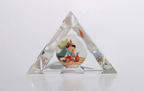 Good Advice by Toby Bluth, Hand Painted Glass Inspired by Pinocchio