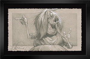 I'm Afraid I'll Have to Destroy You- by Heather Edwards featuring Madame Mim - Graphite Collection